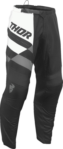  THOR Sector Checker Pants - Black/Gray - US 28 2901-10983 
