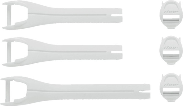  THOR Blitz XR Boots Strap Kit - White 3430-1040 