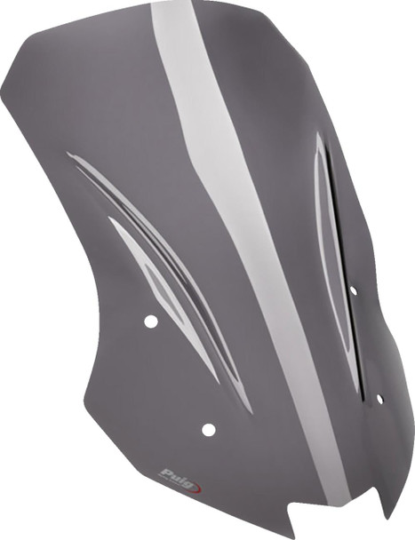  PUIG HI-TECH PARTS Touring Windscreen - Dark Smoke - KLR 650 21393F 