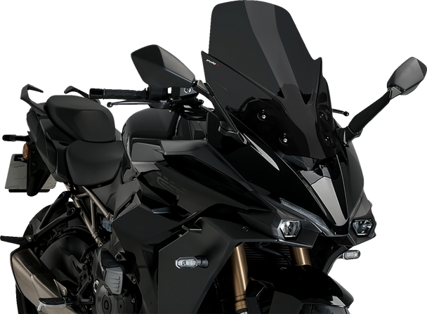 PUIG HI-TECH PARTS Touring Windscreen - Dark Smoke - GSX-S1000 21342F