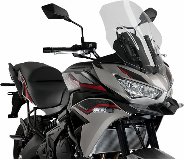  PUIG HI-TECH PARTS Touring Windscreen - 18-3/4" - Clear - Versys 650 21260W 
