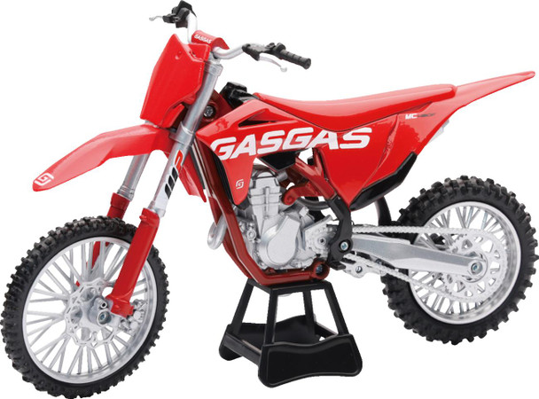  NEW RAY TOYS GasGas MC 450F Dirt Bike - 1:12 Scale - Red/Black 58293 