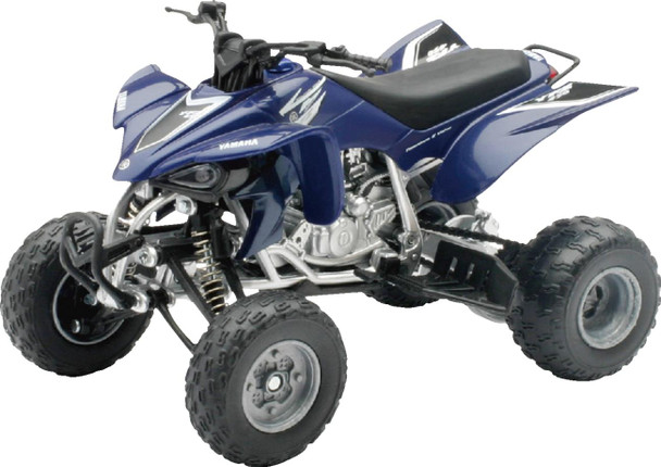  NEW RAY TOYS Yamaha YFZ 450 ATV - 1:12 Scale - Black/Blue 42833A 