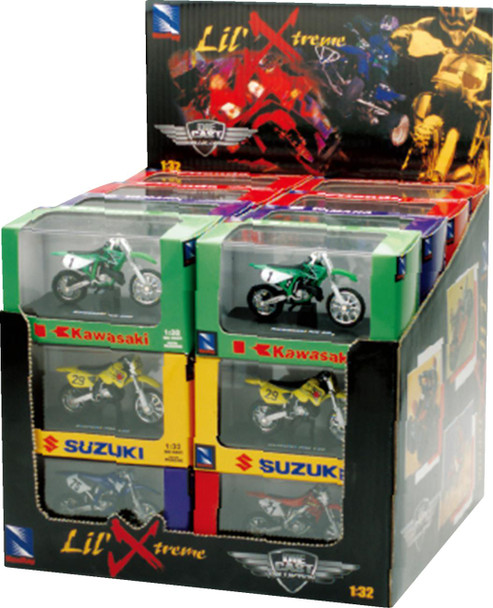  NEW RAY TOYS Dirt Bike & ATV Assortment - 1:32 Scale - Multicolor 06227C 