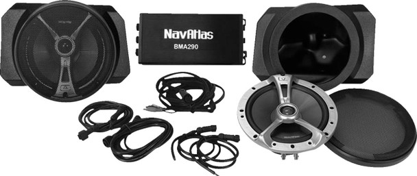  NAVATLAS Kick Panel Speaker Kit - 6-1/2" - Ranger NRAN65PK 