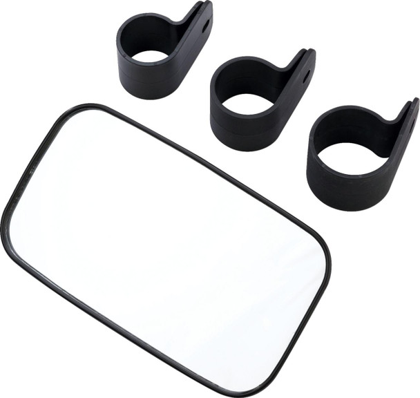  MOOSE UTILITY Mirror - Rear/Side View - Rectangle - Black Q60-6001 