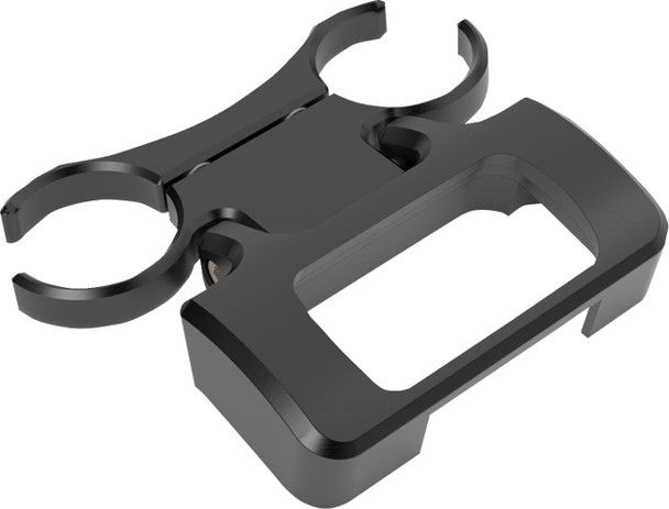  LA CHOPPERS T-Bar Gauge Mount - Black - 1.25" Diameter - M8 Softail LA-7398-10B 