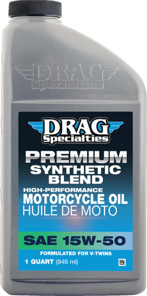  DRAG SPECIALTIES OIL Motorcycle Oil - 15W-50 - 1 U.S. quart 215907 