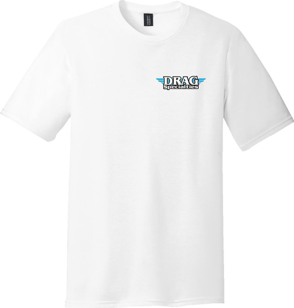  DRAG SPECIALTIES Drag Specialties T-Shirt - White - XL 3030-23620 