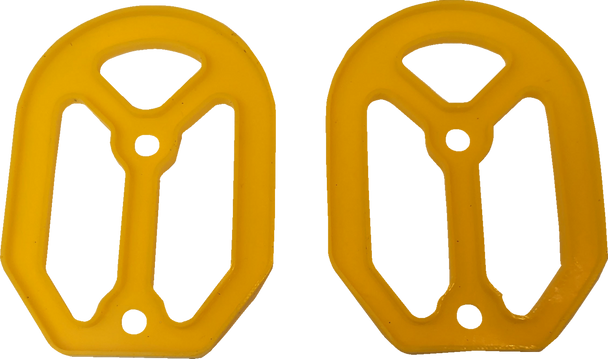 DRAG SPECIALTIES Qualifier Insert - Rubber - Yellow P17-6602-Y