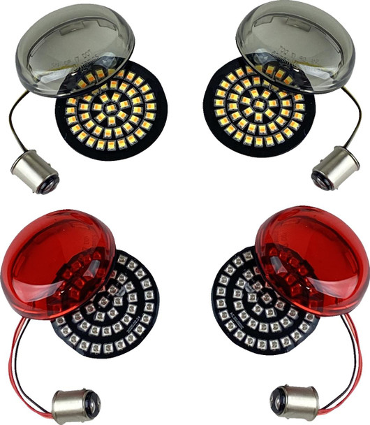  CUSTOM DYNAMICS Turn Signal Kit - LED - Front/Rear GEN4-BCM-KIT1 