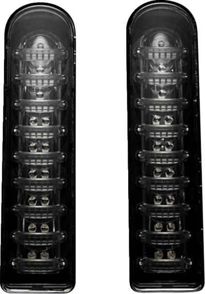 CUSTOM DYNAMICS ProBEAM Fillerz Dual Color Lights - Smoke - Chrome PB-ECE-FILL-SC