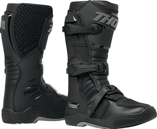  THOR Women's Blitz XR Boots - Black/Gray - Size 10 3410-3147 