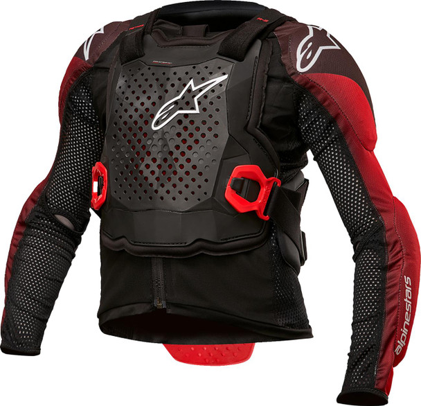 ALPINESTARS Youth Bionic Tech Jacket - Black/White/Red - L/XL 6546624-123-LXL 