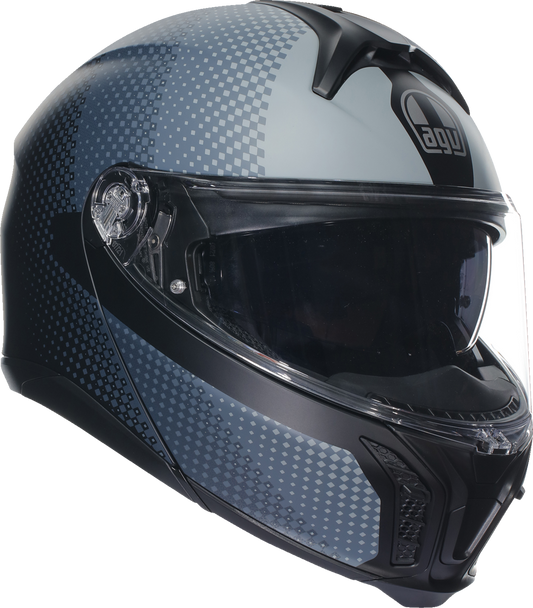 AGV Tourmodular Helmet - Textour - Matte Black/Gray - Large 211251F2OY100L