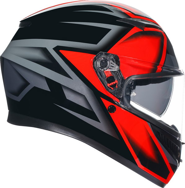 AGV K3 Helmet - Compound - Black/Red - Medium 2118381004009M