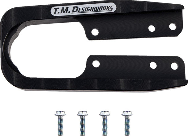  T.M. DESIGNWORKS Front Chain Slider - Polaris - Black POL-500-BK 
