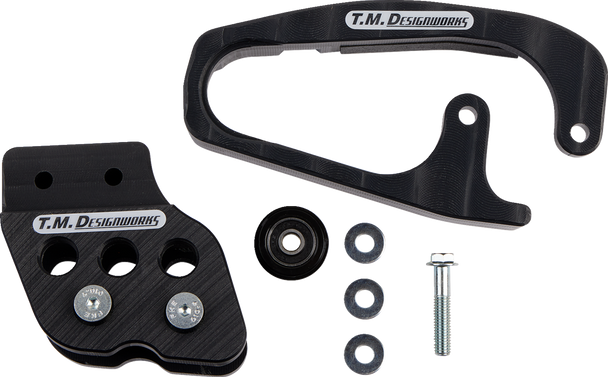 T.M. DESIGNWORKS Chain Guide/Slider - TRX450 - Black HCP-80K-BK