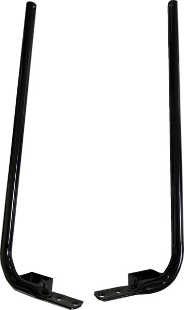  DRAG SPECIALTIES Saddlebag Support Brackets - Black - FL '97-'08 S77-0136GB 