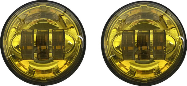  CUSTOM DYNAMICS 4-1/2" Passing Lamps - LED - Yellow CD-45-Y 