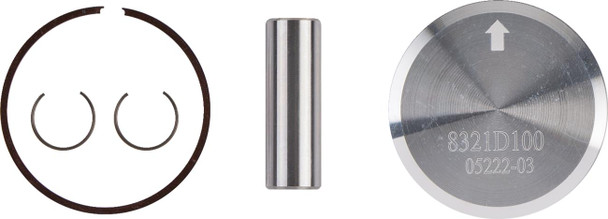 WOSSNER Wossner 55 mm Piston Kit for Yamaha YZ125 2022-2025 8321D100 