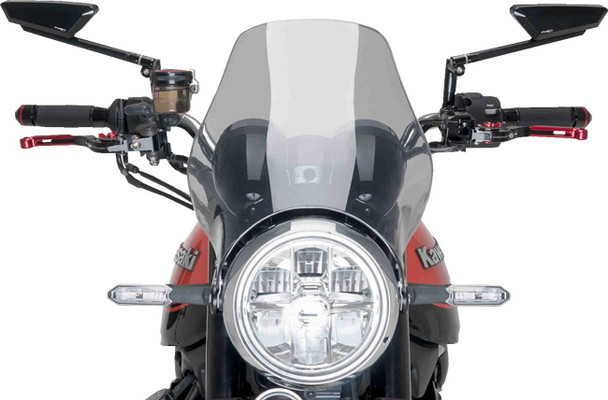  PUIG HI-TECH PARTS Naked Windshield - Smoke - Z900RS/SE 21347H 