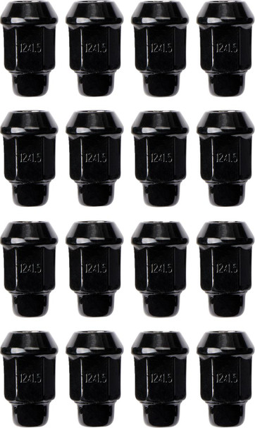  ITP Lug Nut - 60 Tapered - Black - 12 mm x 1.5" BLUG18BX 