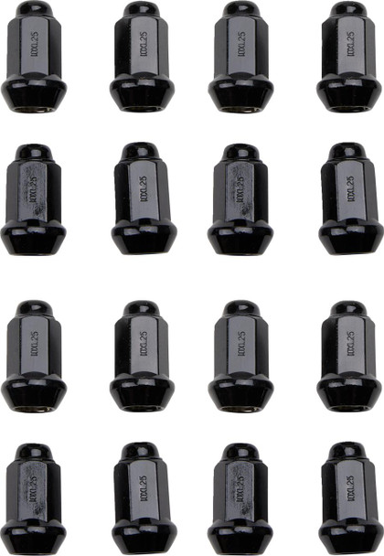  ITP Lug Nut - 60 Tapered - Black - 10 mm x 1.25" BLUG14BX 