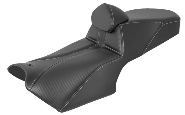  SADDLEMEN Adventure Tour Seat - w/ Backrest - Black - BMW '19-'22 0810-BM54BR 