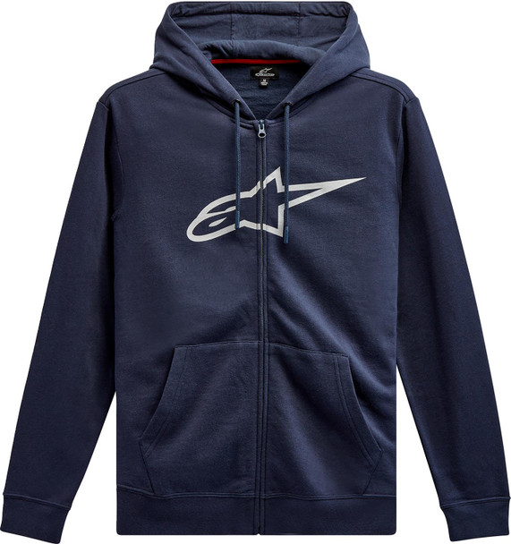  ALPINESTARS Ageless II Zip Hoodie - Navy/Gray - 2XL 10385305270112X 