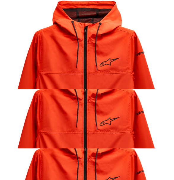  ALPINESTARS Treq Windbreaker - Red/Black - 2XL 12321102031102X 