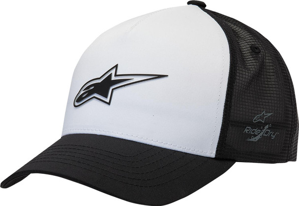  ALPINESTARS Advantage Tech Trucker Hat - White/Black - One Size 1212811602010OS 
