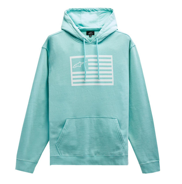  ALPINESTARS Artifact Hoodie - Light Aqua - 2XL 12135102072062X 