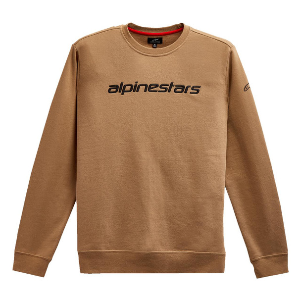  ALPINESTARS Linear Crew Fleece - Sand/Black - Large 1212513242310L 