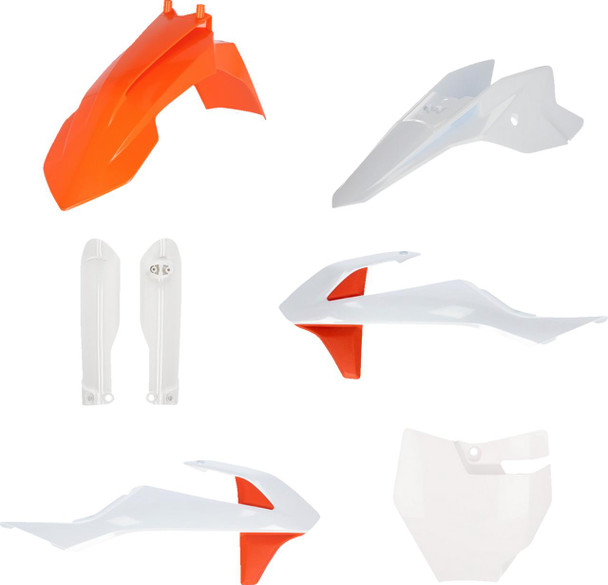  ACERBIS Full Replacement Body Kit - OEM '19 Orange/White 2980586345 