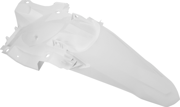 UFO MX Rear Fender - White YA04890#046