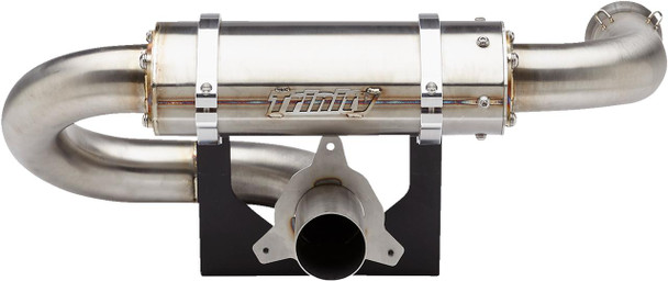  TRINITY RACING Center Exit Slip-On Muffler - Without Tip TR-4184S 