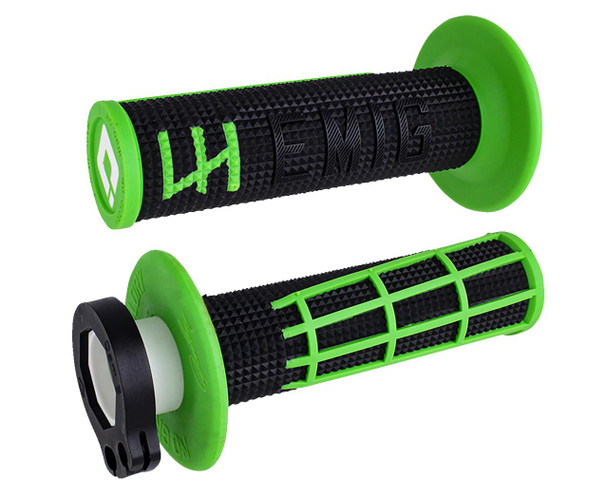  ODI Grips - Emig 2.0 - Black/Green H36E2BN 