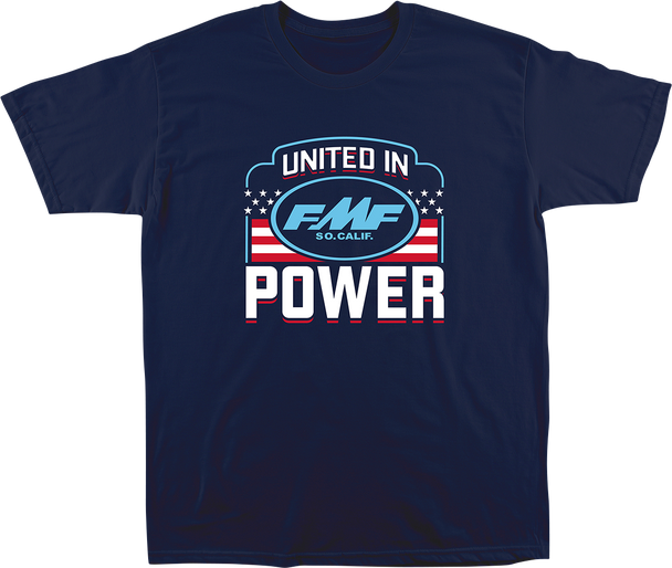 FMF United in Power T-Shirt - Navy - XL SP23118910NVYXL