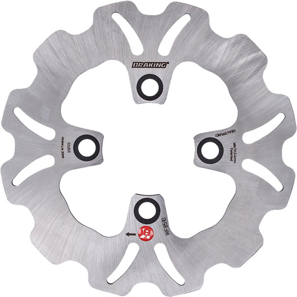  BRAKING Rear Fixed Rotor WF8510 