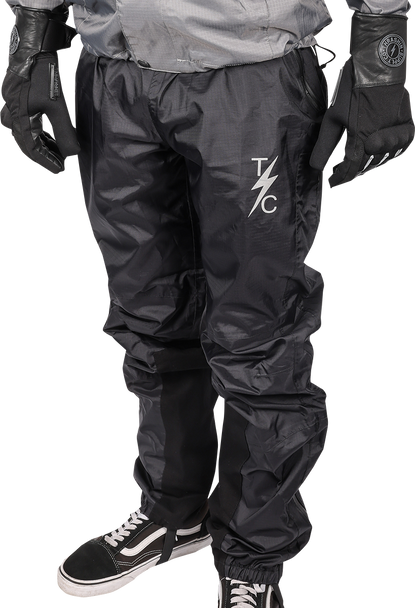 THRASHIN SUPPLY CO. Mission Rain Pants - Black - 2XL/3XL TMJ-08-12