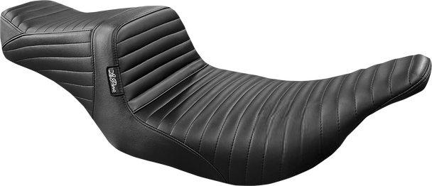 Le Pera Tailwhip Seat Pleated Black FLHT 1997-2007 LH-587PT