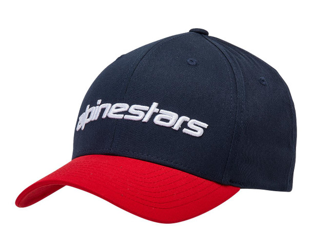  ALPINESTARS Linear Hat - Navy/Red - Small/ Medium 1230810057030SM 