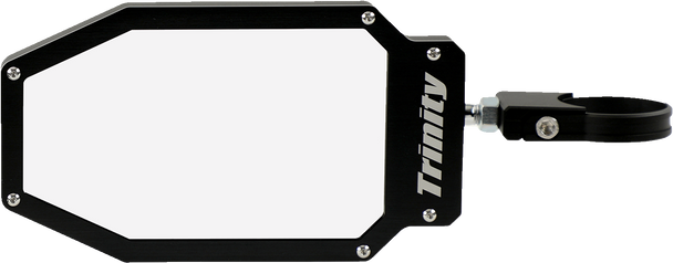 TRINITY RACING Mirror - Apex - Side View - Rectangle - Black TR-M1000-03