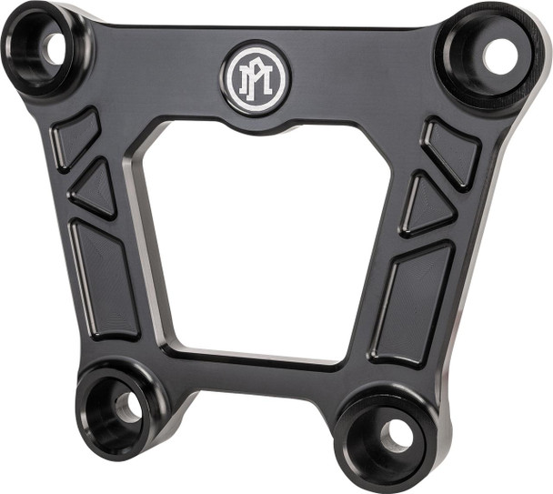  PM OFF-ROAD Radius Rod Plate - RZR Turbo S - Black Anodized 0222-0012-B 