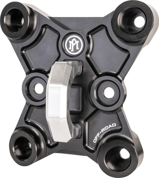 PM OFF-ROAD Radius Rod Plate w/ Raw Hook - Can-Am X3 72" - Black Anodized 0222-2002-B 