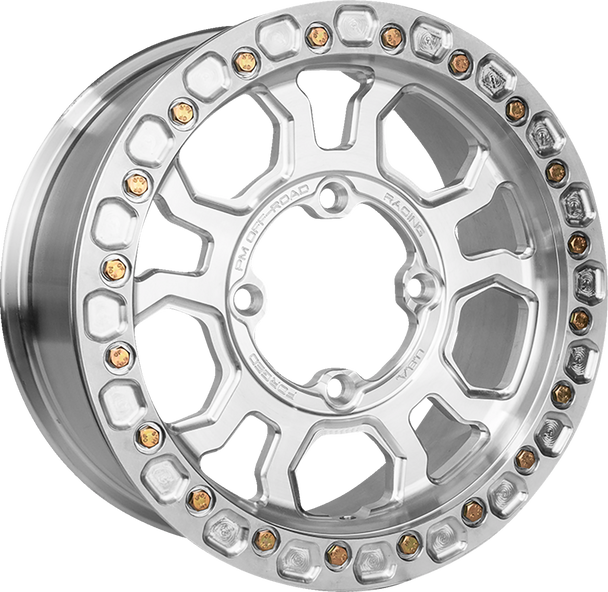 PM OFF-ROAD Wheel - Race Beadlock - Front/Rear - Machined - 15x7 - 4/156 - 5+2 412MA1507015292