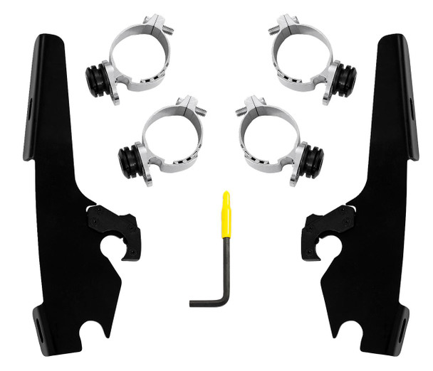  MEMPHIS SHADES Fats/Slim/Sportshield Mounting Kit - Black - Chief MEB2074 
