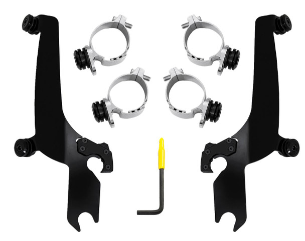  MEMPHIS SHADES Sportshield Mounting Kit - Black - Chief MEB2073 