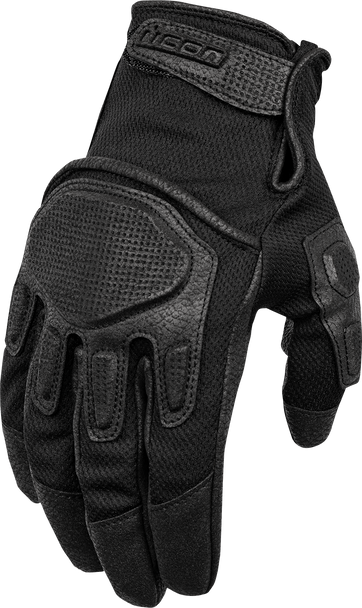ICON Punchup CE* Gloves - Black - Medium 3301-4589